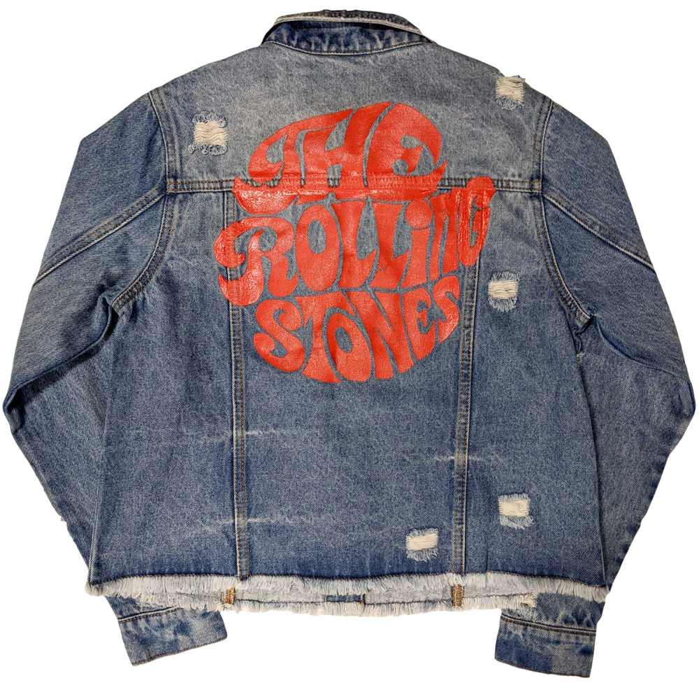 The Rolling Stones - Script Jacke - Blau